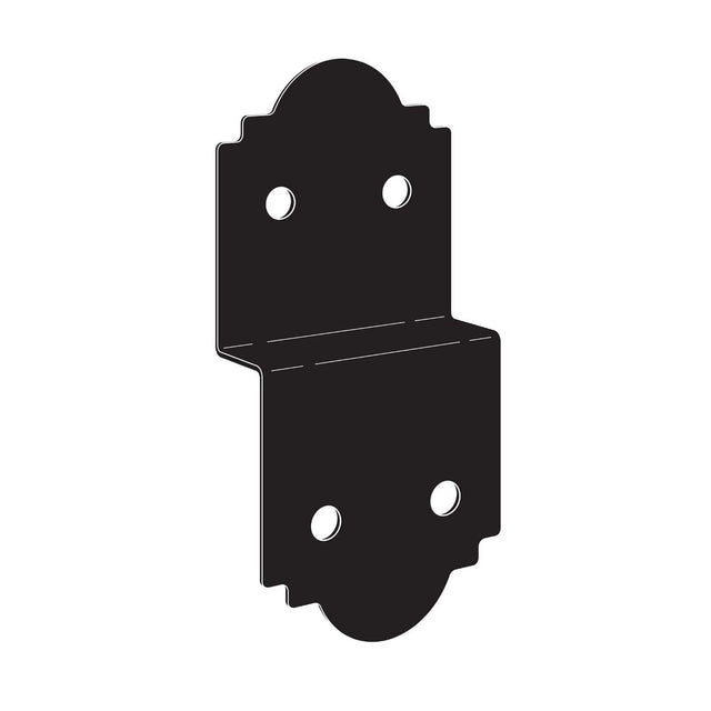 Simpson Strong-Tie APDJT2R-6 (5" x9-1/2") 12ga Deck Joist Tie - ZMAX/Black Powder Coated