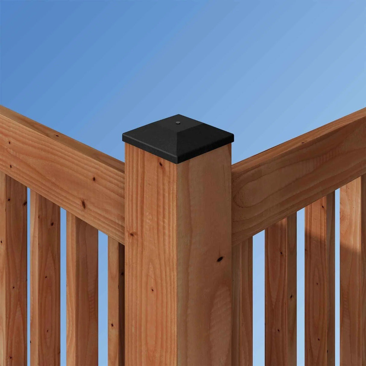 Simpson Strong-Tie APDPC6 (6" x6") Decorative Deck Post Cap - Composite Plastic - 2
