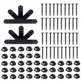 Simpson Strong-Tie APGP1212 (12:12 Pitch) Outdoor Accents Decorative Gable Plate - ZMAX/Black Powder Coated - 2