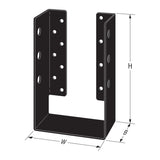 Simpson Strong-Tie APHH610R 8-1/4") 12Ga Concealed-Flange Heavy Joist Hanger for 6x10 Rough - 2