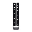 Simpson Strong-Tie APLH210R (2-1/16" x 7-3/4") 14Ga Concealed-Flange Light Joist Hanger for 2x10 Rough, ZMAX/Black Finish