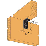 Simpson Strong-Tie APVA21 Outdoor Accents Avant Collection Angle for 2x Lumber - 3