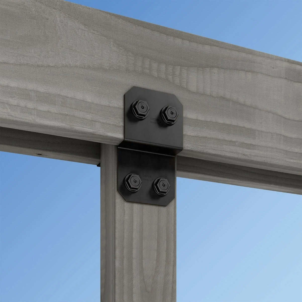 Simpson Strong-Tie APVDJT2-6 Outdoor Accents Avant Collection Deck Joist Tie for 2x - 4