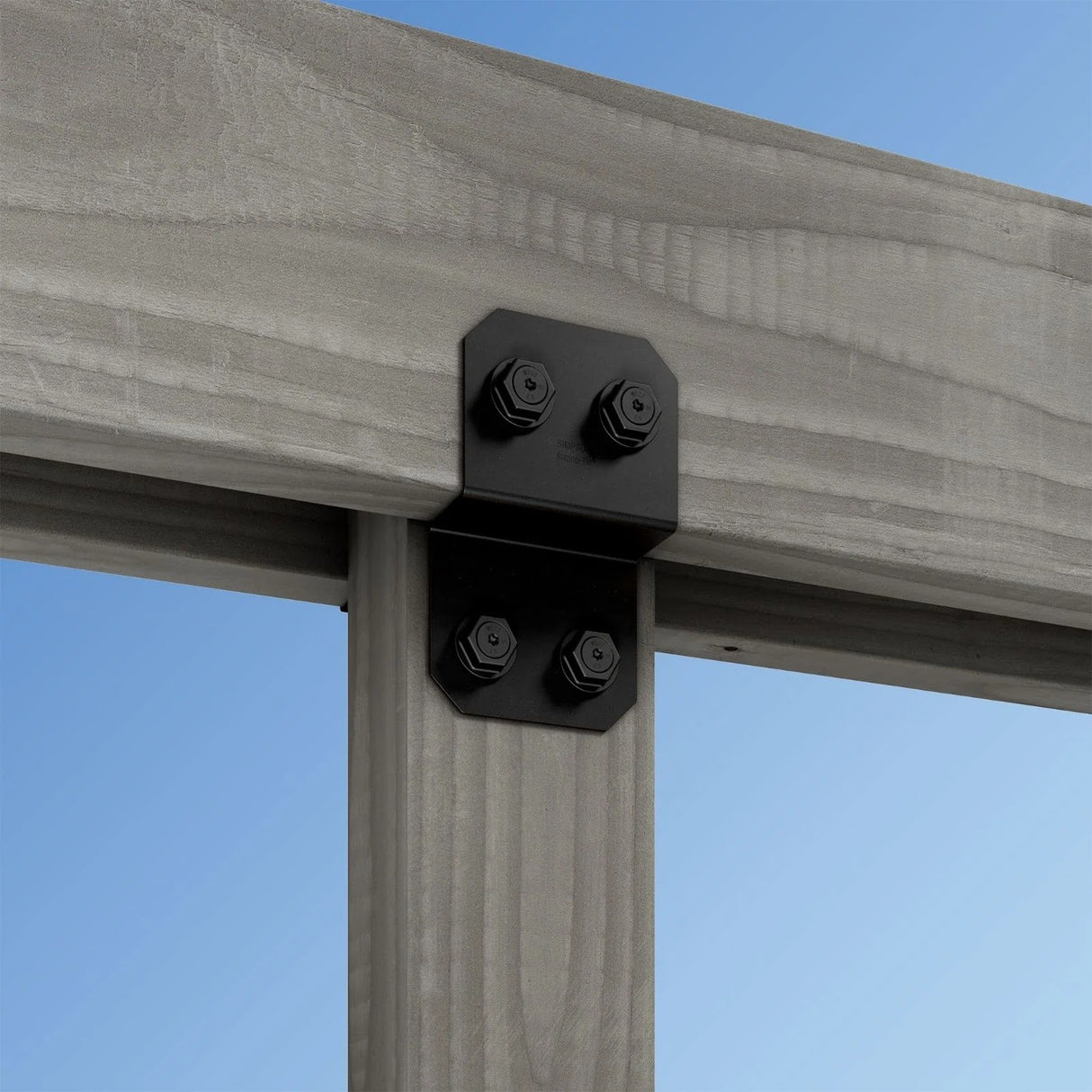 Simpson Strong-Tie APVDJT2R-6 Outdoor Accents Avant Collection Deck Joist Tie for Rough 2x - 4