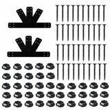 Simpson Strong-Tie APVGP612 (6:12 Pitch) Outdoor Accents Avant Collection Black Powder-Coated Gable Plate - 2