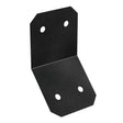 Simpson Strong-Tie APVKB45-6 (5" x 6x) 12Ga Decorative Knee Brace Connector - ZMAX/Black Powder Coating