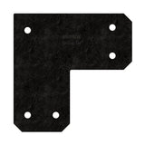 Simpson Strong-Tie APVL6 (10-1/2") 12Ga Outdoor Accents L Strap Tie - ZMAX/Black Powder Coating