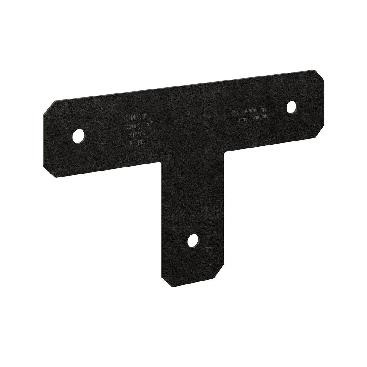 Simpson Strong-Tie APVT4 (13-1/2") 12Ga Outdoor Accents Avant Collection T Strap for 4x4