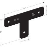 Simpson Strong-Tie APVT4 (13-1/2") 12Ga Outdoor Accents Avant Collection T Strap for 4x4 - 2