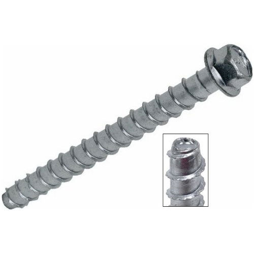 Simpson Anchors THD75500H Titen HD Heavy Duty Screw Anchors, 3/4" X 5"  5-Pack