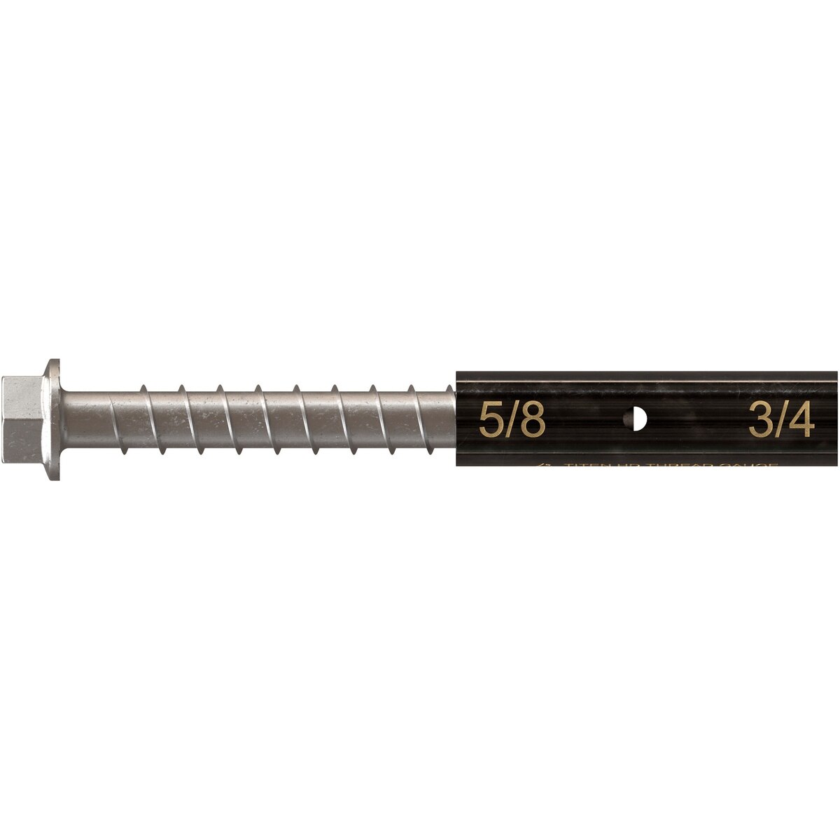 Simpson Anchors THDRG6275 Titen HD Dual-Sided Thread Gauge for 5/8 in. and 3/4 in. Anchors - 3