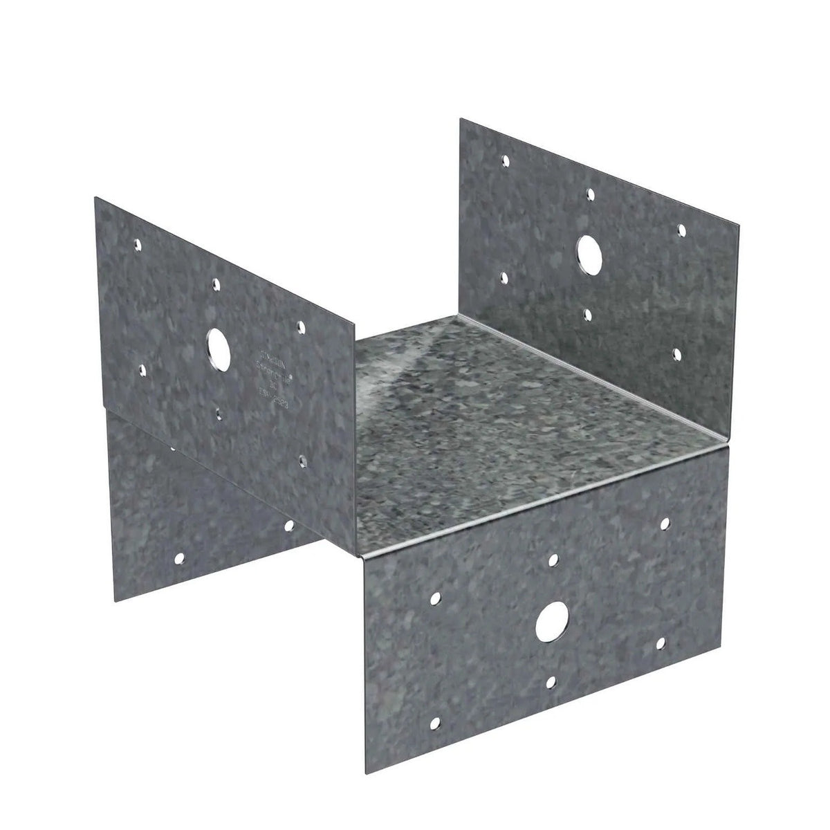 Simpson Strong-Tie BC6R (6x) 18 Gauge Galvanized Post Cap for 6x Rough ...