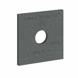 Simpson BP 1-1/4HDG Strong-Tie Hot-Dip Galvanized Bearing Plate for Wood-to-Concrete Anchoring