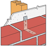 Simpson Strong-Tie BTB (22-Gauge G90) Brick Tie Galvanized (500 Pack) - 3