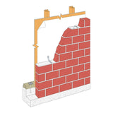 Simpson Strong-Tie BTH High Performance Brick Tie for Masonry Veneer (500 Pack) - 4