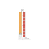 Simpson Strong-Tie BTH High Performance Brick Tie for Masonry Veneer (500 Pack) - 5