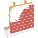 Simpson Strong-Tie BTH High Performance Brick Tie for Masonry Veneer (500 Pack) - 6