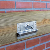 Simpson Strong-Tie BVLZ-KT1 Brick Veneer Ledger Connector ZMAX Galvanized Steel (1 Piece) - 4