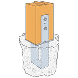 Simpson CB610 Strong-Tie Column Base for 6x10 Posts - 3
