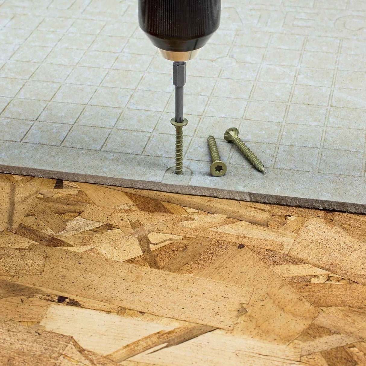 Simpson Strong-Tie CBHL214R100 Cement Board Screw High-Low Thread T25 Star Drive (100 Pack) - 2