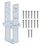 Simpson Strong-Tie CBSTQ66-SDS2HDG (8-3/4") Quick-Install Column Base w/ SDS Screws - Hot Dip Galvanized - 2