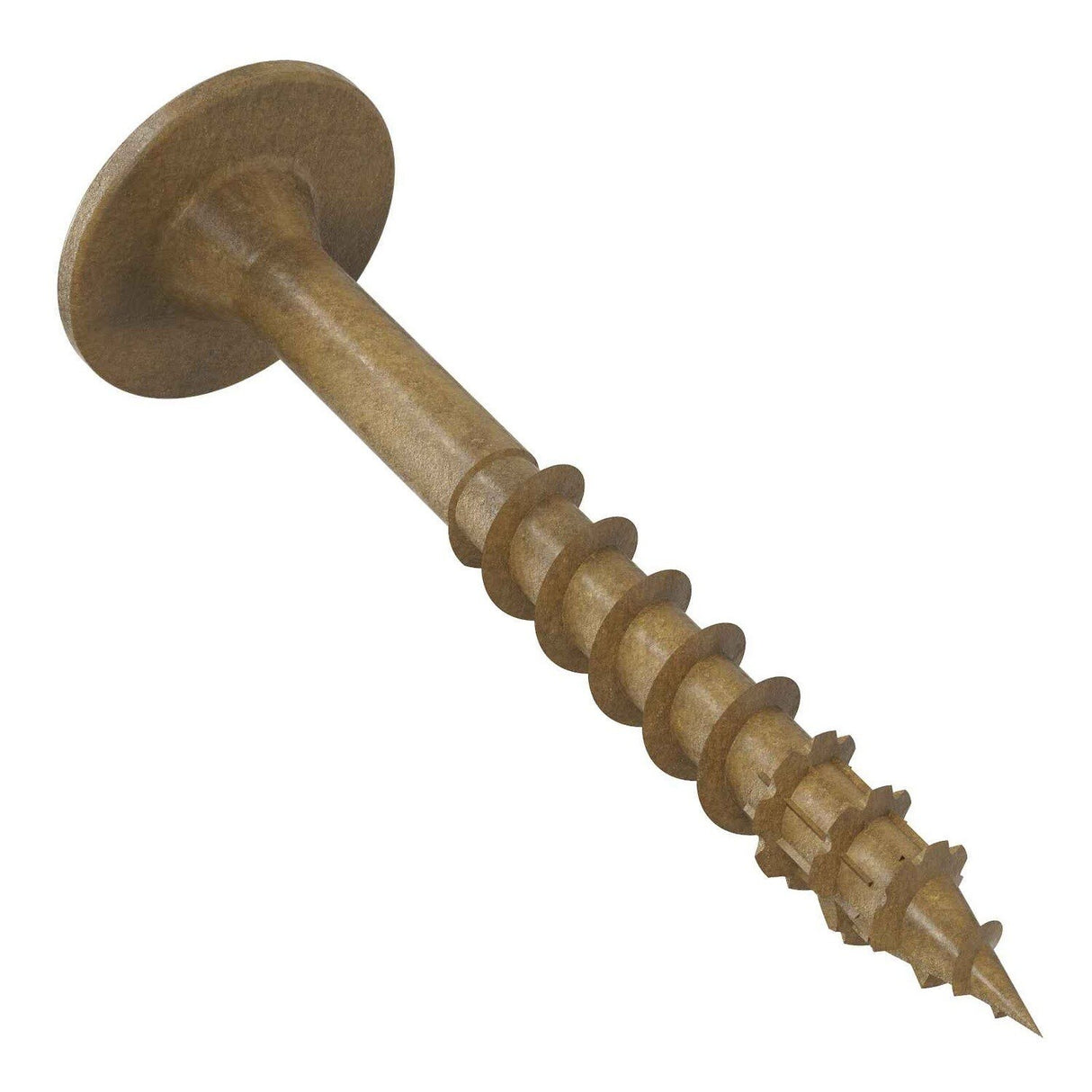 Simpson Strong-Tie CBT08112MB (#8 x 1-1/2") T20 Wafer-Head Construction Screw Tan (4000 Pack) - 2