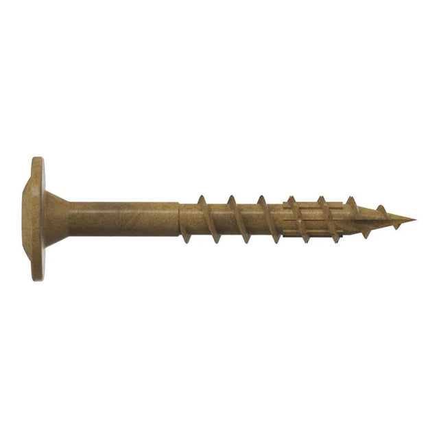 Simpson Strong-Tie CBT08112R300 (#8 x 1-1/2") T20 Wafer-Head Construction Screw Tan (300 Pack)