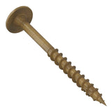 Simpson Strong-Tie CBT08200R100 (#8 x 2") T20 Wafer-Head Construction Screw Tan (100 Pack) - 3