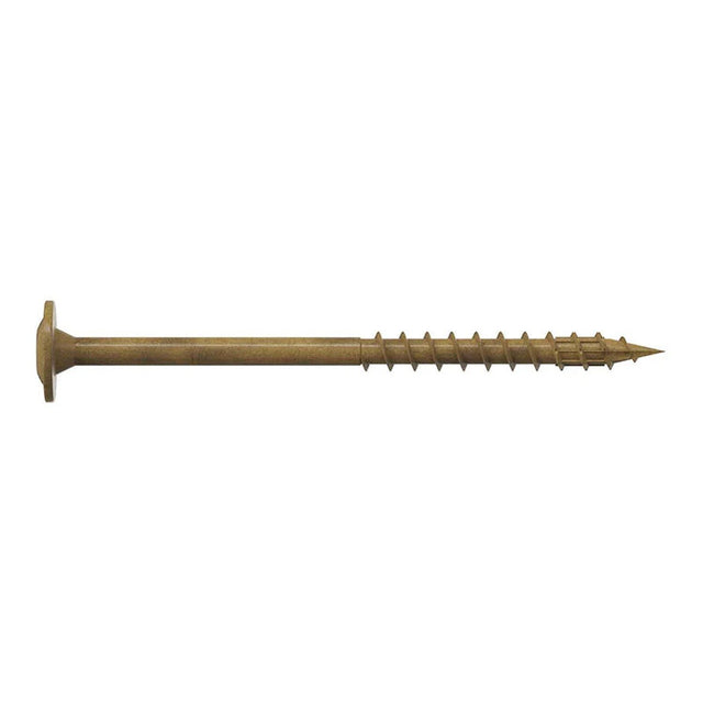 Simpson Strong-Tie CBT08212MB (#8 x 2-1/2") T20 Wafer-Head Construction Screw, Quik Guard Coating, Tan (1750 Pack)