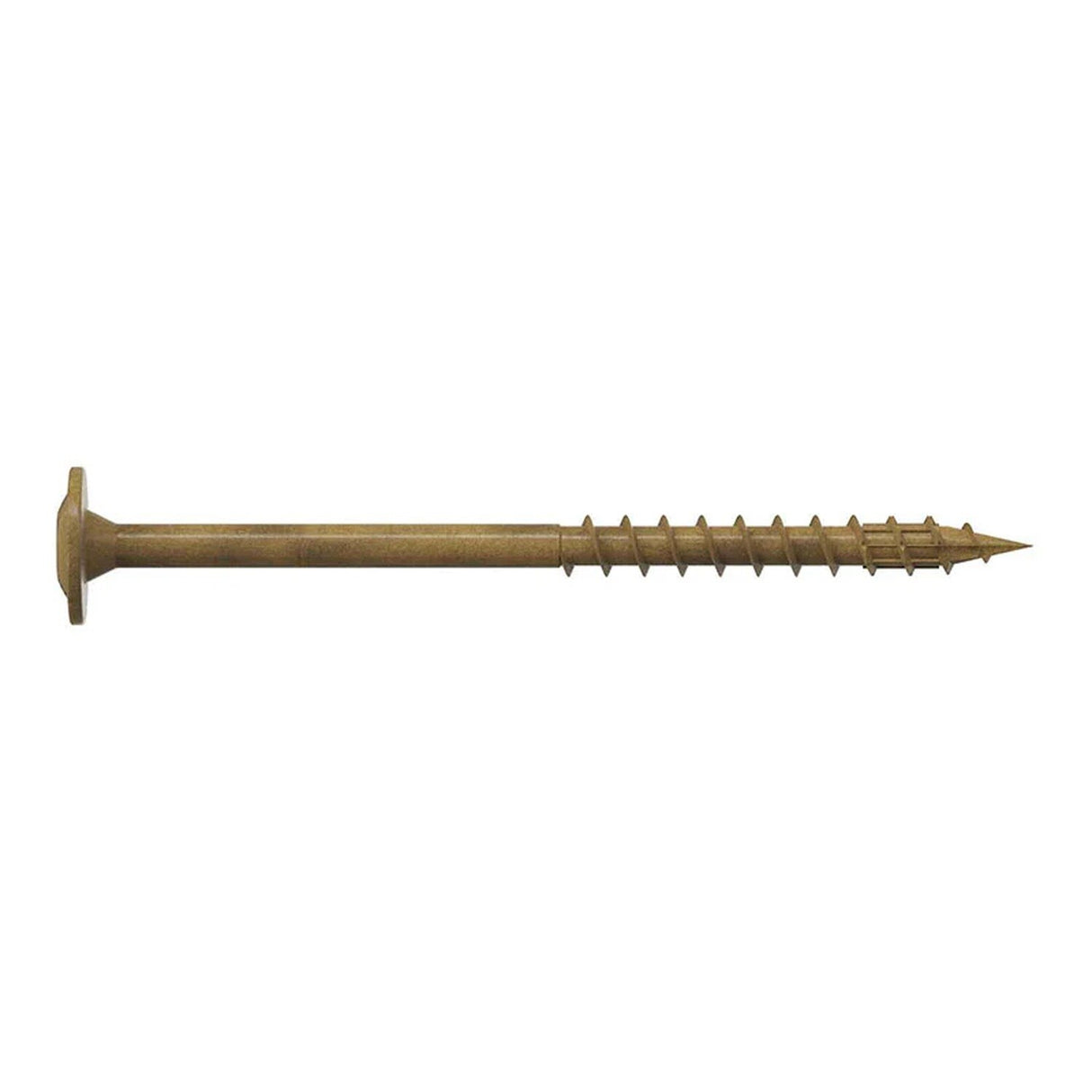 Simpson Strong-Tie CBT08212R200 (#8 x 2-1/2") T20 Wafer-Head Construction Screw Tan Quik Guard Coating (200 Pack)