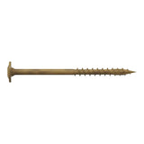 Simpson Strong-Tie CBT08212R200 (#8 x 2-1/2") T20 Wafer-Head Construction Screw Tan Quik Guard Coating (200 Pack)