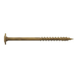 Simpson Strong-Tie CBT08212R200 (#8 x 2-1/2") T20 Wafer-Head Construction Screw Tan Quik Guard Coating (200 Pack)