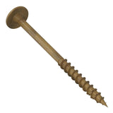 Simpson Strong-Tie CBT08212R200 (#8 x 2-1/2") T20 Wafer-Head Construction Screw Tan Quik Guard Coating (200 Pack) - 2