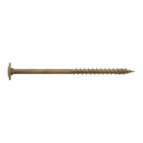 Simpson Strong-Tie CBT08300MB (#8 x 3") T20 Wafer-Head Construction Screw Tan Quik Guard Coating (1500 Pack)
