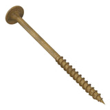 Simpson Strong-Tie CBT08300R200 (#8 x 3") T20 Wafer-Head Construction Screw Tan Quik Guard Coating (200 Pack) - 2