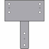 Simpson CC44ROT Strong-Tie Column Cap for 4x Beam and 4x Post, Gray Paint, Heavy Gauge Steel - 4