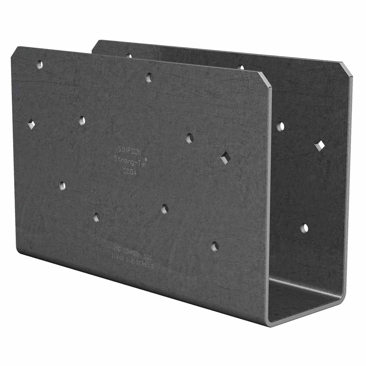 Simpson CCOQ5-SDS2.5 Strong-Tie High-Capacity Column Cap for 5-1/8" Beam, Quick Install, No Coating