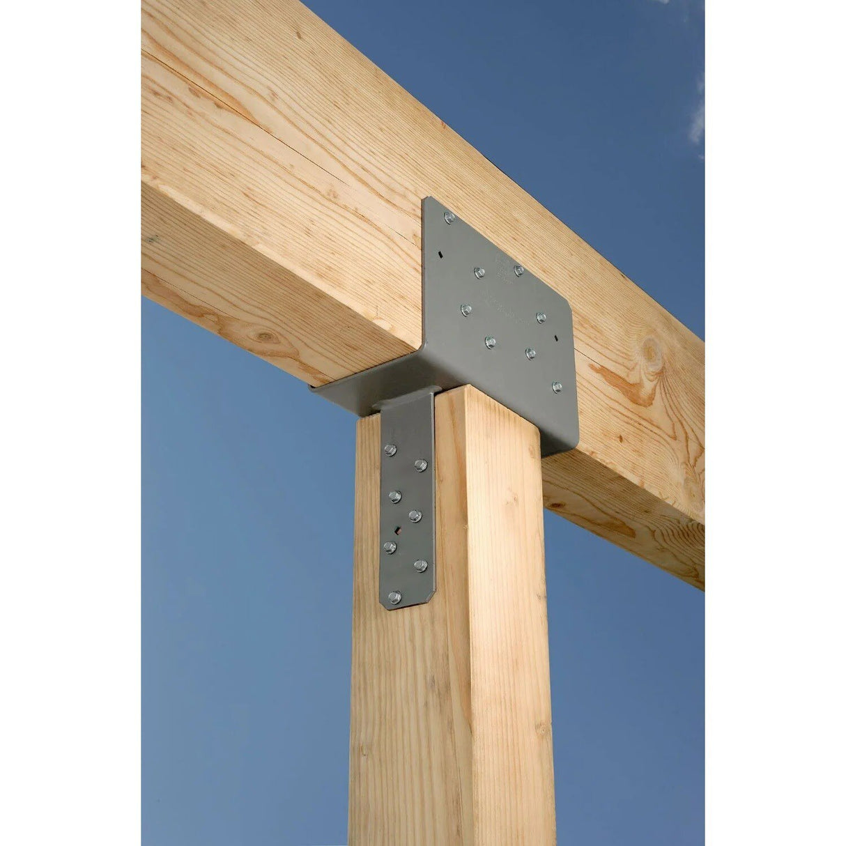 Simpson Strong-Tie CCQ66-SDS2.5HDG (6x Beam, 6x Post) Column Cap with SDS Screws - 4
