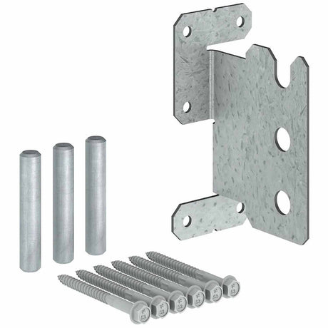 Simpson Strong-Tie CJT3ZS (12-Gauge) ZMAX Galvanized Concealed Joist Tie with Short Pins