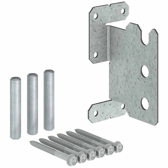 Simpson Strong-Tie CJT3ZS (12-Gauge) ZMAX Galvanized Concealed Joist Tie with Short Pins