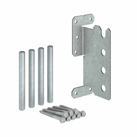 Simpson Strong-Tie CJT4ZL (12-Gauge) ZMAX Galvanized Concealed Joist Tie with Long Pins