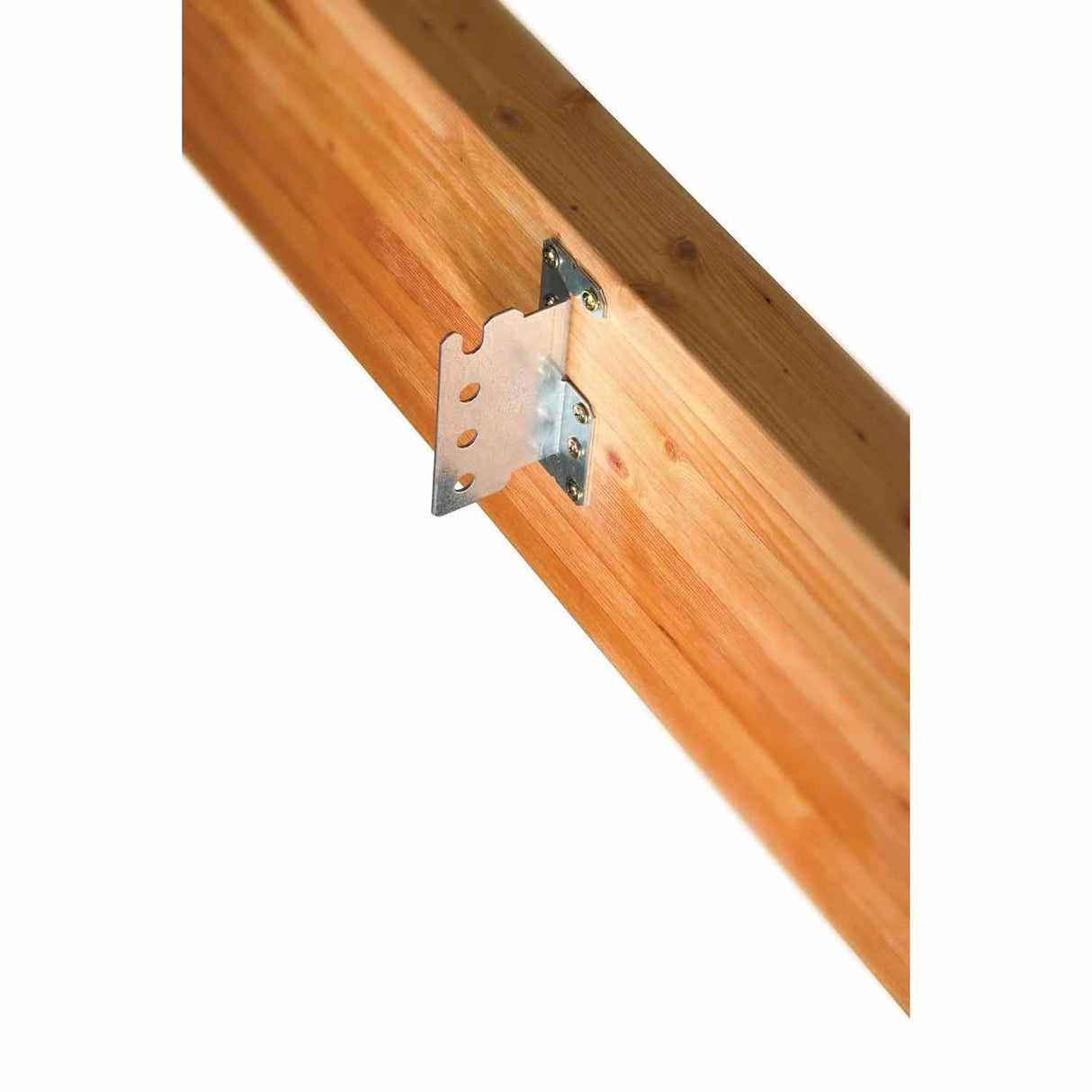 Simpson Strong-Tie CJT4ZS (12-Gauge) ZMAX Galvanized Concealed Joist Tie with Short Pins - 3