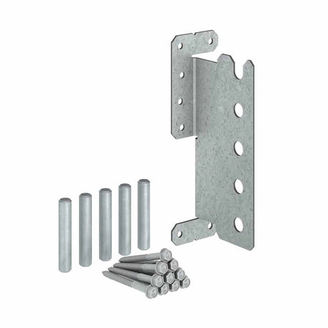 Simpson Strong-Tie CJT5ZS (12-Gauge) ZMAX Galvanized Concealed Joist Tie with Short Pins