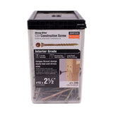 Simpson Strong-Tie CSVZ212R240 Strong-Drive (#10 x 2-1/2" T25) CSV Construction Screw, Flat Head, Yellow Zinc (240 Pack) - 2