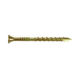 Simpson Strong-Tie CSVZ212R80 Strong-Drive (#10 x 2-1/2") Strong-Drive CSV Construction Screw T25, Flat Head, Yellow Zinc (80 Pack)