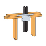 Simpson Strong-Tie CTS218 (18 in.) Compression and Tension Strap for Wood Repair - 4