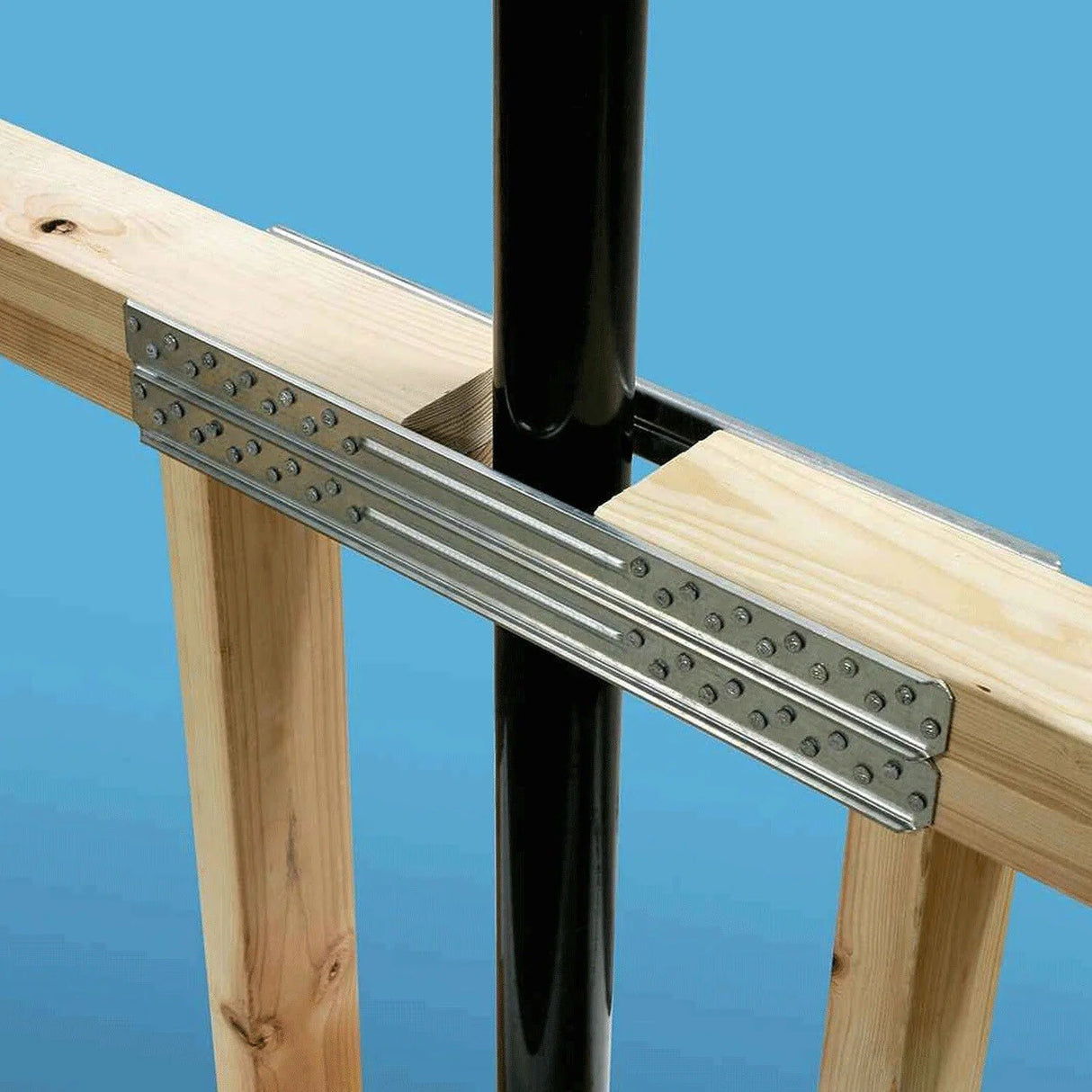 Simpson Strong-Tie CTS218 (18 in.) Compression and Tension Strap for Wood Repair - 6