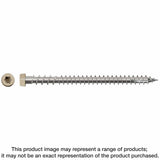 Simpson Strong-Tie DCU234S316TN02 Deck-Drive (#10 x 2-3/4") DCU SS Composite Screw, Type 316 - Tan 02 (1000 Pack) - 2