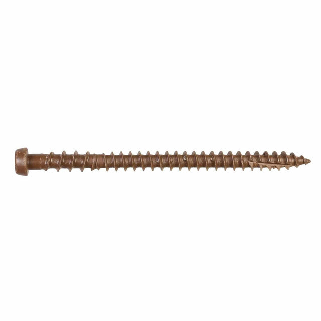 Simpson Strong-Tie DCU234TN01R70 Deck-Drive (#10 x 2-3/4") T20 DCU Quik Guard Composite Collated Screw, Tan 01 (70 Pack)