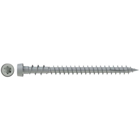 Simpson Strong-Tie DCU238SGR Deck-Drive (#10 x 2-3/4") T20 DCU Quik Guard Composite Collated Screw, Gray (1000 Pack)
